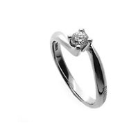 Anello Damiani Donna in Oro bianco Diamante 0.30 Ct 20087506 - 20087506
